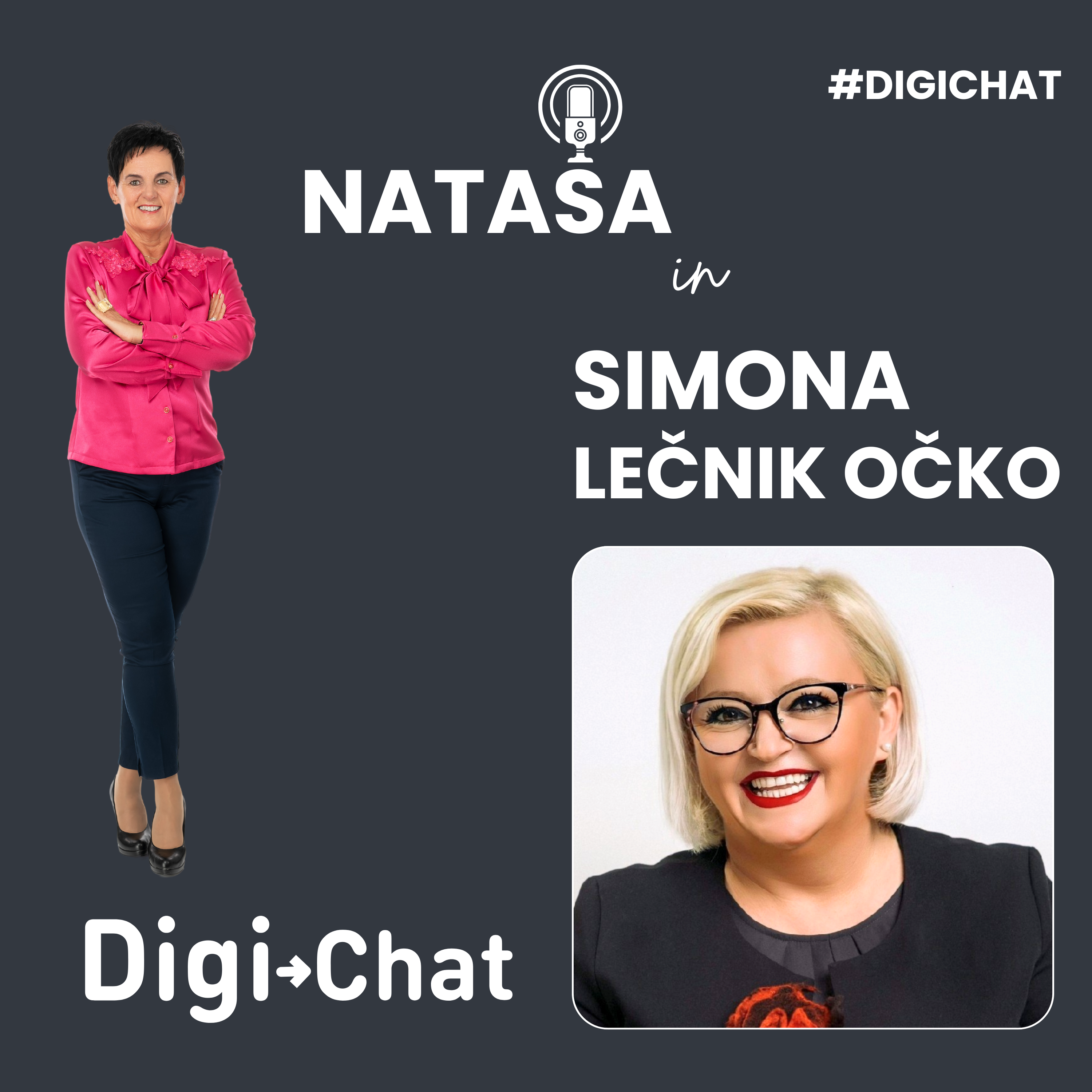 DigiChat #04: Od rokovanja do digitalne komunikacije: Sodobni bonton v praksi - Simona Lečnik Očko